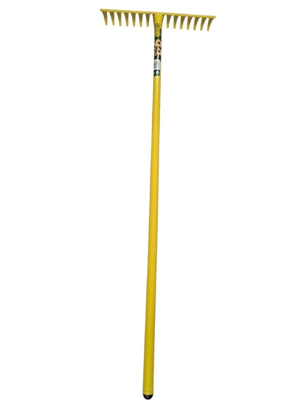 Rake steel garden lasher