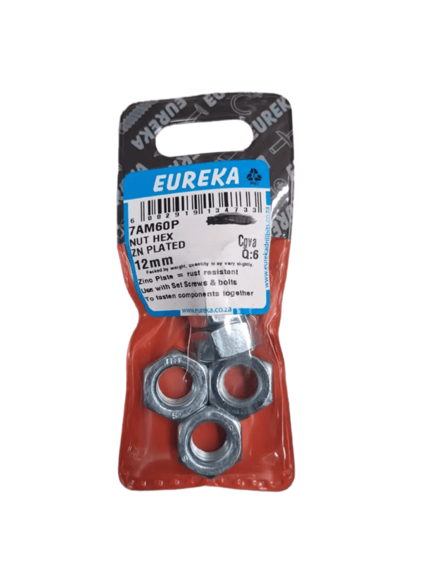 Nut hex zp 12mm