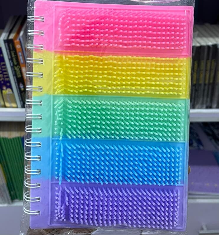 A5 Silicone Spiral Notebook Assortment