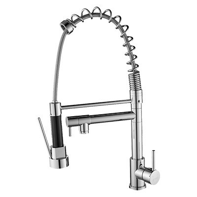 Spout chrome sink mixer