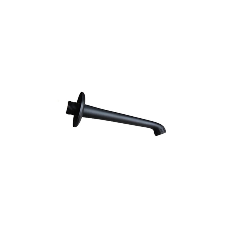 Shower arm with flange