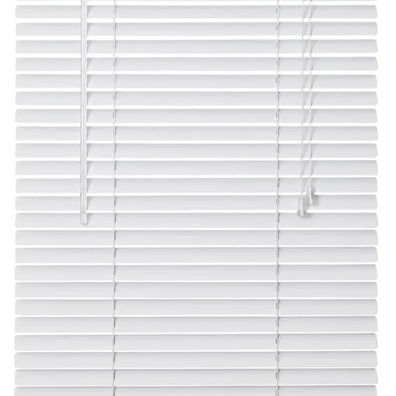 White blinds