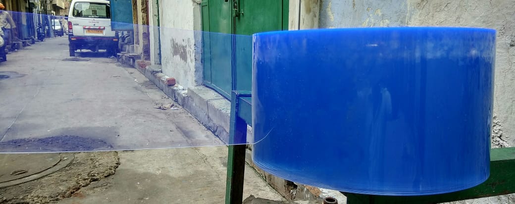 Buzz Lite PVC Roll-3mm  x 200mm-Dop Quality Premium Standard Transparent Blue