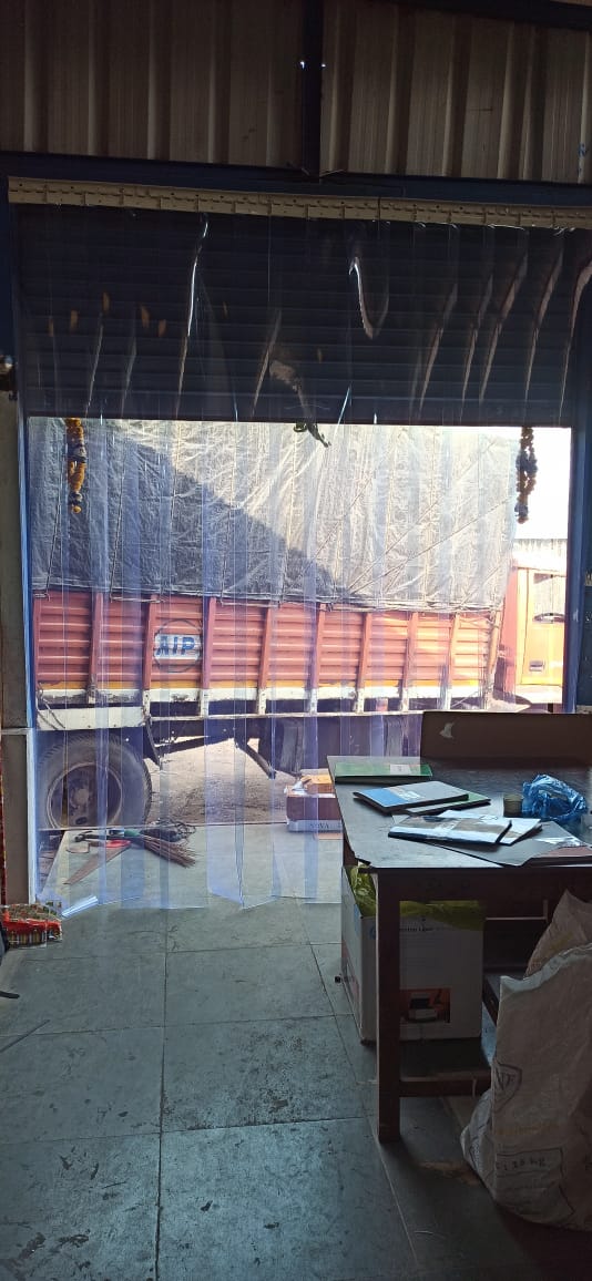 Buzz lite PVC 2mm x 300 Mm Ac curtain for offices | MS Hanger |