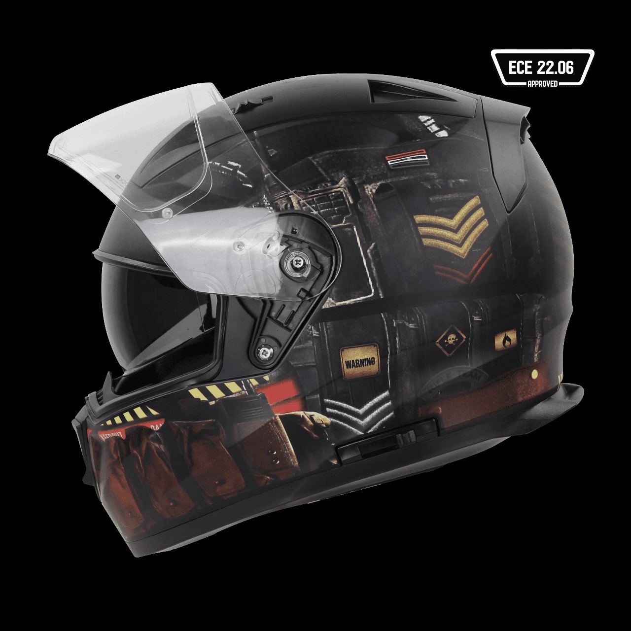 IGNYTE IGN-7 SPECIAL FORCES DE MATT BLACK D/V 580MM