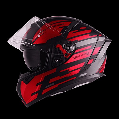 IGNYTE IGN-4 (SB-67 ISS) CH. GLOSSY BLACK/RED C/V 600 MM