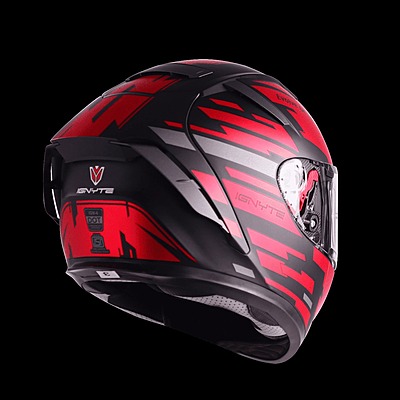 IGNYTE IGN-4 (SB-67 ISS) CH. GLOSSY BLACK/RED C/V 600 MM