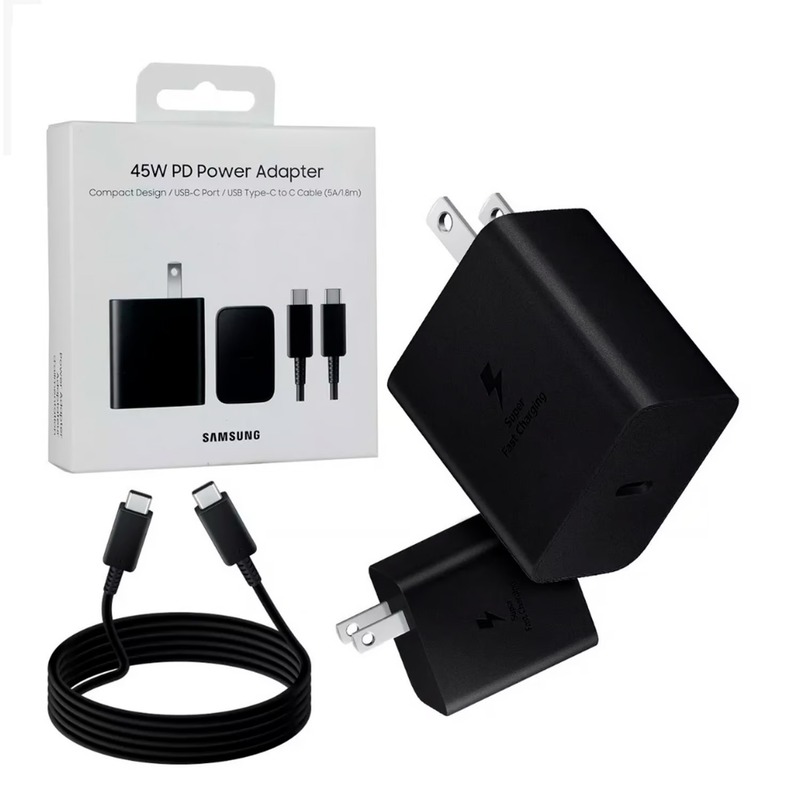 SAMSUNG ULTRA CARGA RAPIDA 45W (5A/1.8M) SAMSUNG ULTRA CARGA RAPIDA 45W (5A/1.8M)
