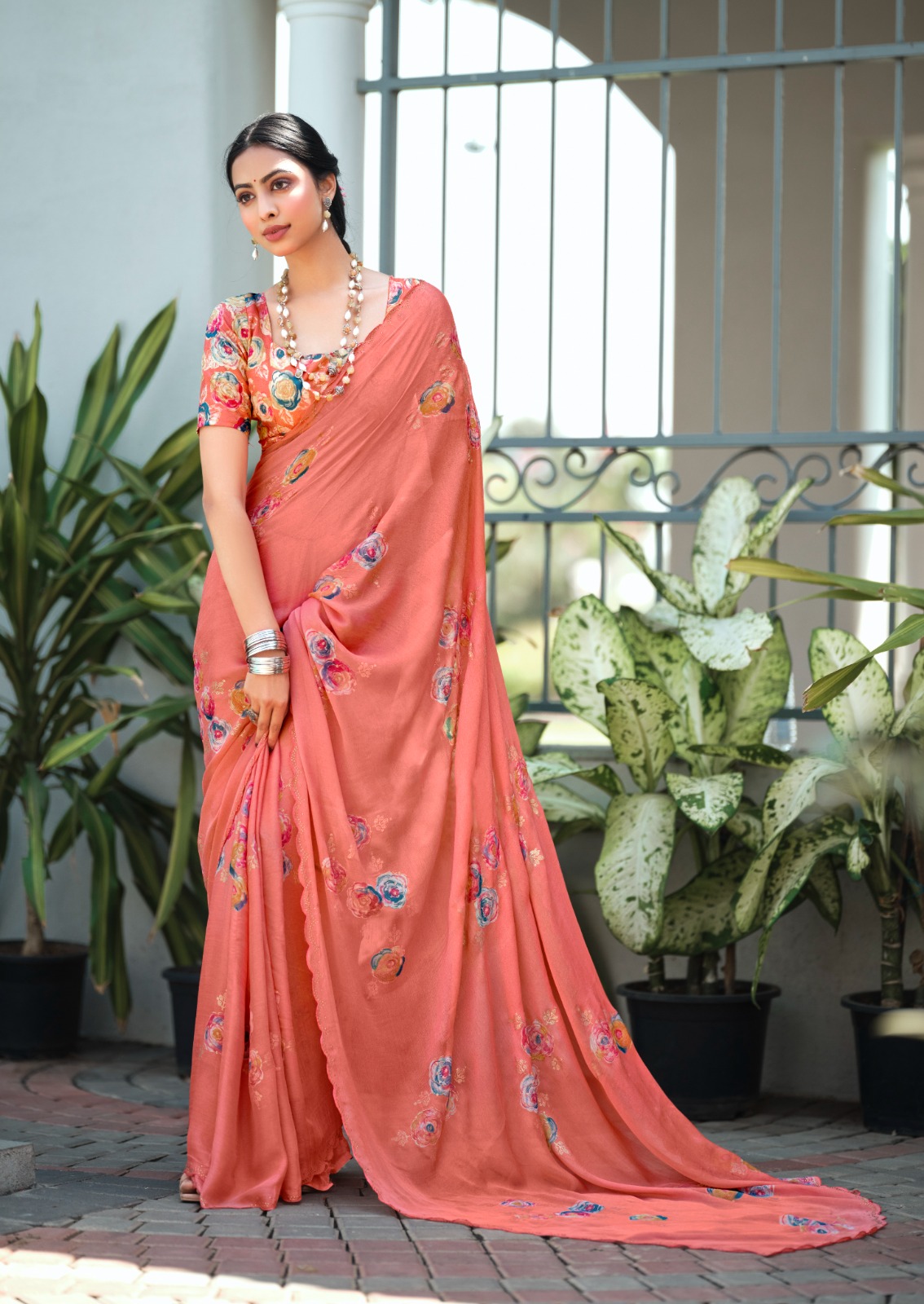 Fancy Saree Green