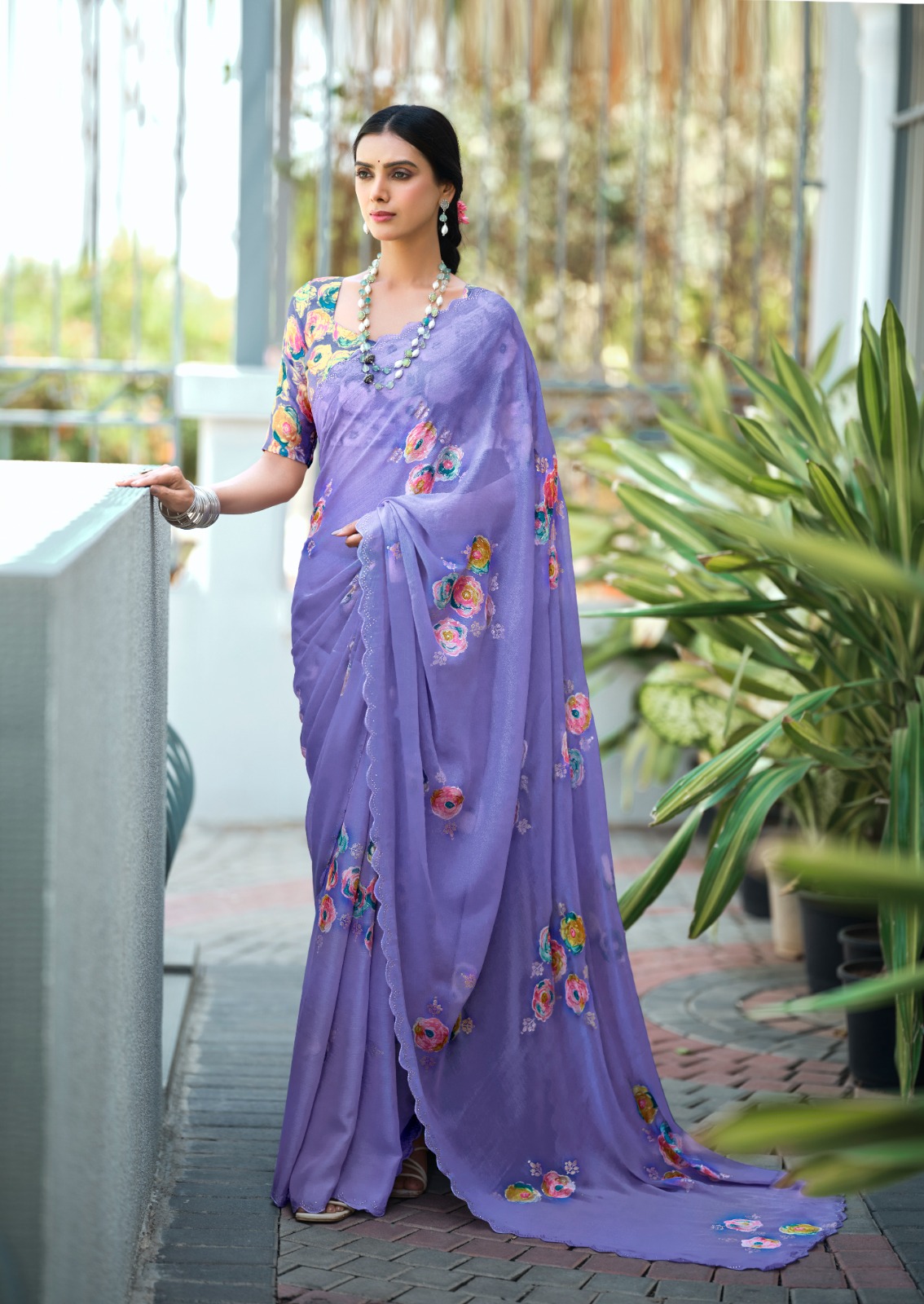 Fancy Saree Green