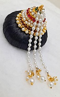 ANDAL KONDAI – Premium Traditional Ethnic Hair Accessory for Brides, Dancers & Deity Alankaram