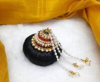ANDAL KONDAI – Premium Traditional Ethnic Hair Accessory for Brides, Dancers & Deity Alankaram