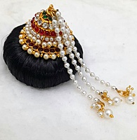 ANDAL KONDAI – Premium Traditional Ethnic Hair Accessory for Brides, Dancers & Deity Alankaram