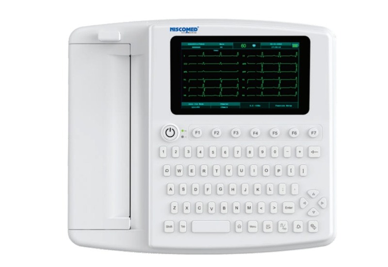 Niscomed ECG Machine 12 Channel Flight 1200
