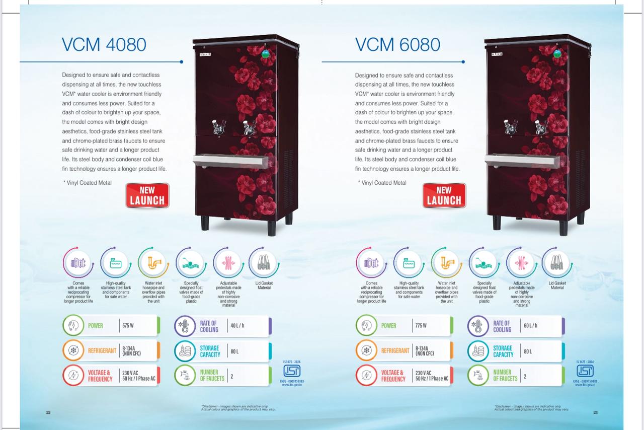 Usha VCM6080-ISI Mark Water Cooler Price Usha VCM6080-ISI Mark Water Cooler Price
