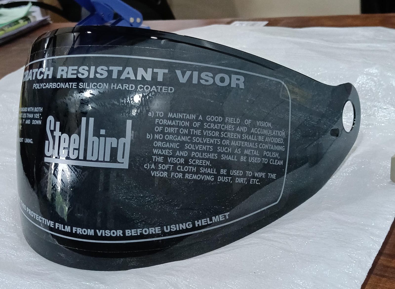STEELBIRD SMOKE VISOR FOR AVA (SBH-23)