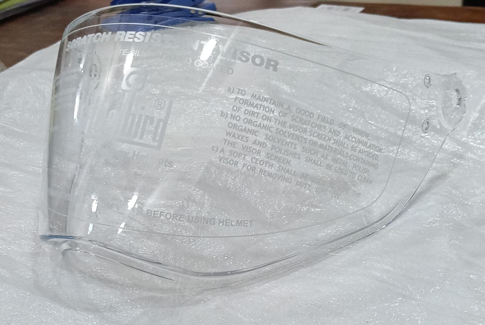 STEELBIRD CLEAR VISOR FOR BANG (SBH-13) OUTER