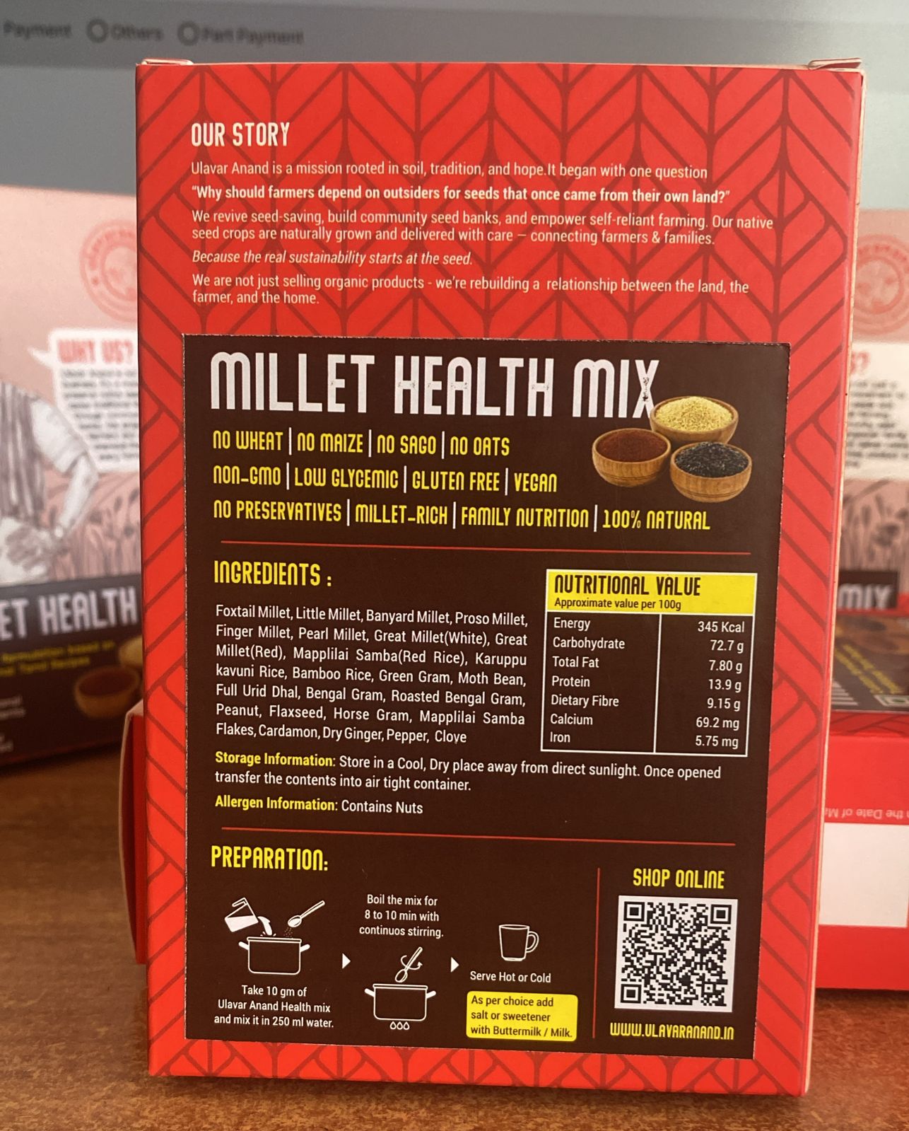 Millet Health Mix | சத்துமாவு 200 G