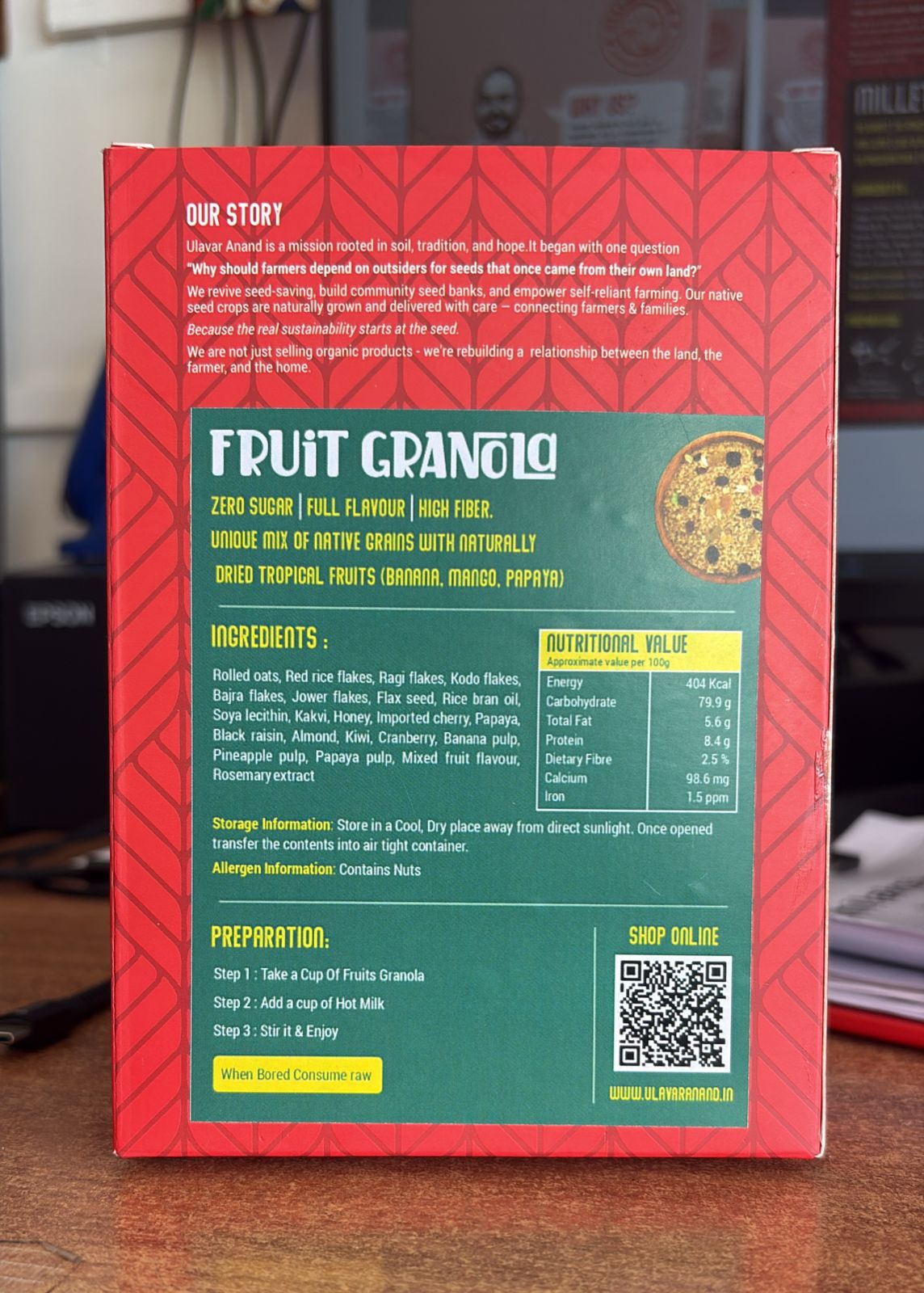Fruits Granula Muesli 150 g