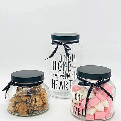 مرطبان 3 احجام متعدد الاستخدام