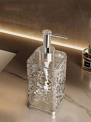 علبة صابون شفافة