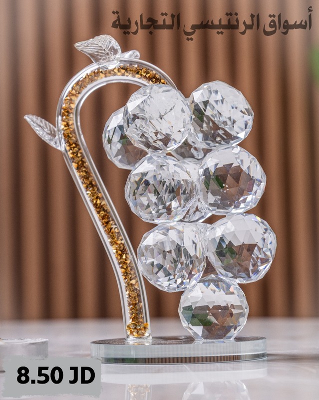 تحفة ديكور كريستالي