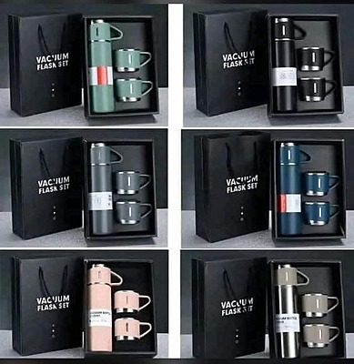 زجاجة مياه معزولة مفرغة من الهواء من الفولاذ المقاوم للصدأ 500 مل