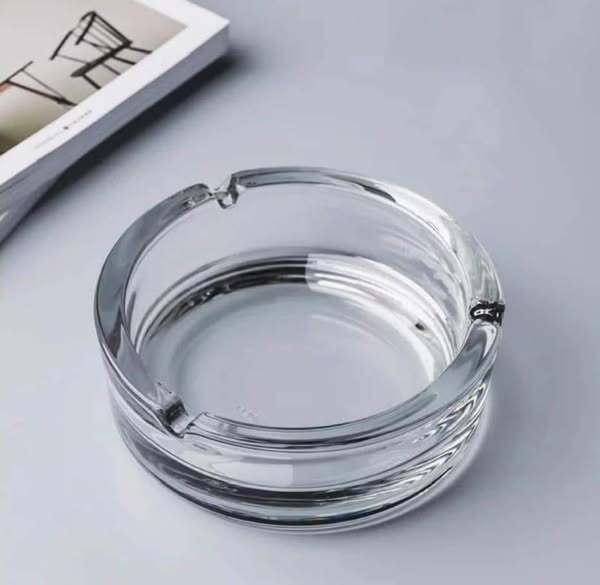 متكة زجاج شفافة