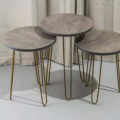 طقم طاولات خدمة عدد 3