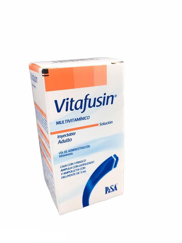 VITAFUSIN MULTIVITAMÍNICO PARA ADULTO 1 FRASCO ÁMPULA VITAFUSIN MULTIVITAMÍNICO PARA ADULTO 1 FRASCO ÁMPULA