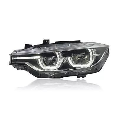 F30 3 Series LCI Style LED Headlights V2 CSL Yellow/White (2012–2019)