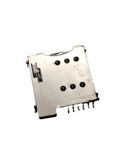 6 Pin Push Push Micro Sim Card Holder Type 1-SI-110-D 6 Pin Push Push Micro Sim Card Holder Type 1-SI-110-D