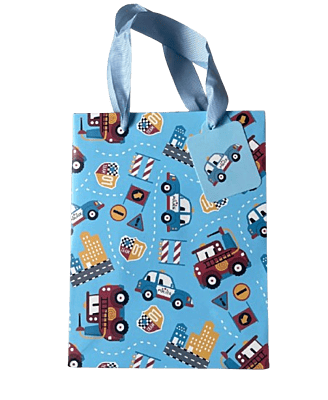 Monster Truck Gift Bag 4Asst - Small