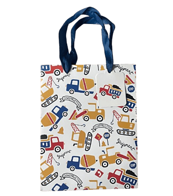 Monster Truck Gift Bag 4Asst - Small