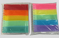 A5 Silicone Spiral Notebook Assortment