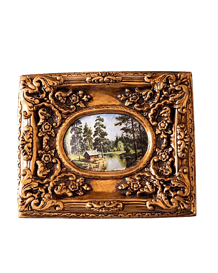 برواز منظر طبيعي  قياس 25*30 سم