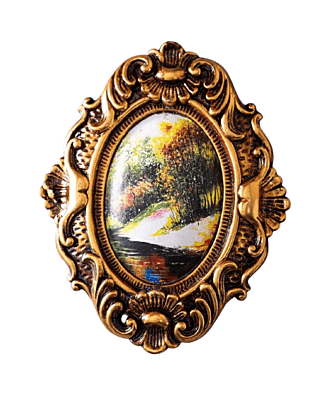 برواز منظر طبيعي  قياس 28*22 سم