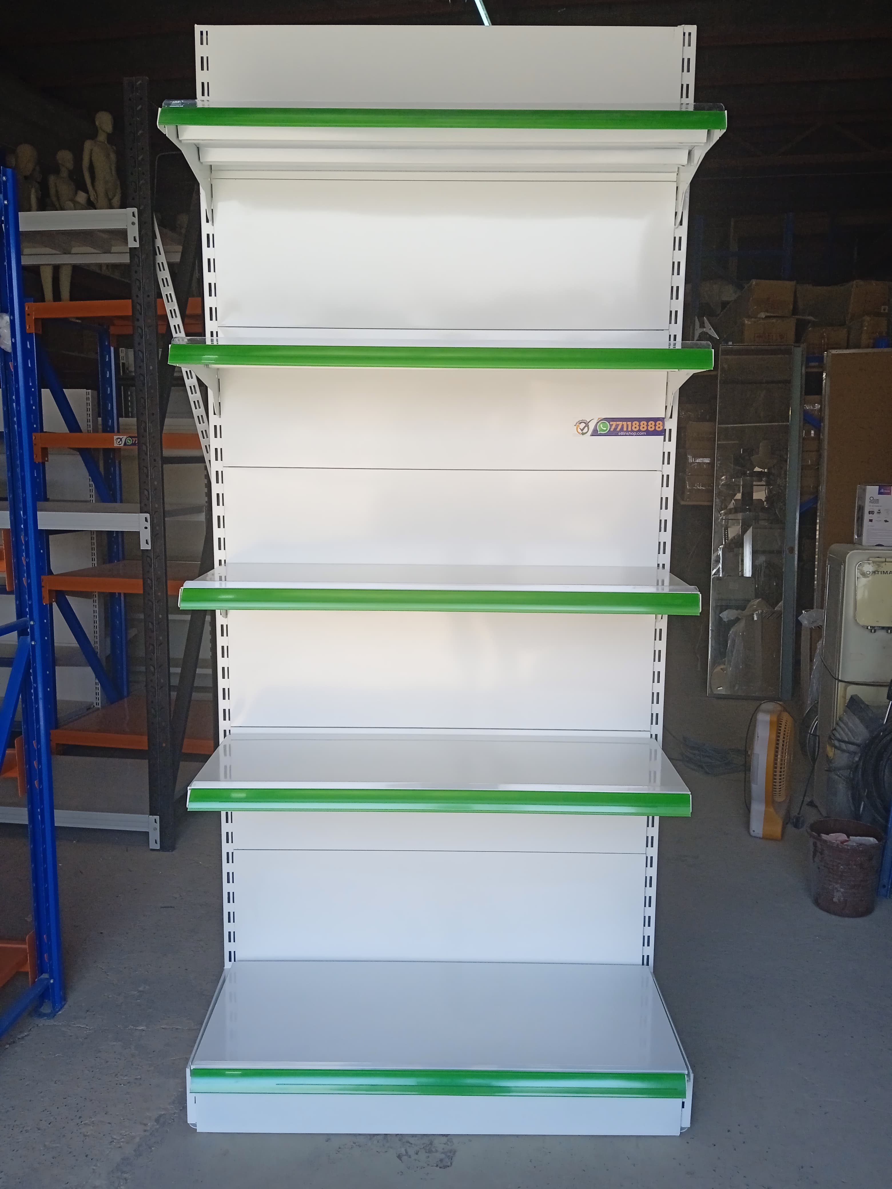 SUPERMARKET SHELVING-100X40X225 SUPERMARKET SHELVING-100X40X225