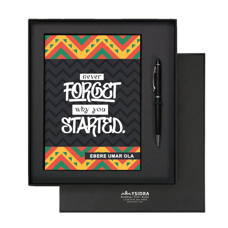 Why You Started | Premium Motivational Notebook Why You Started | Premium Motivational Notebook