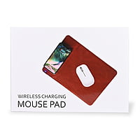 Wireless Mousepad Charger- Brown