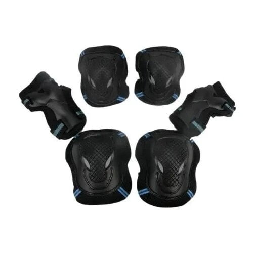 Wrist, Elbow & Knee Protective Pads - Blue Wrist, Elbow & Knee Protective Pads - Blue