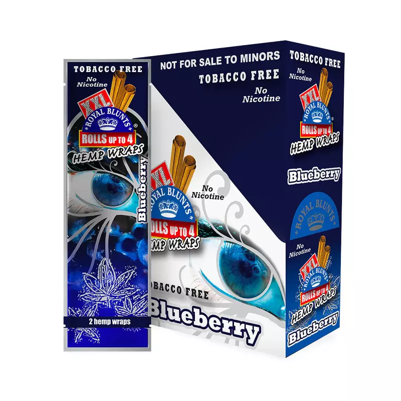 XXL HEMP WRAPS BLUEBERRY