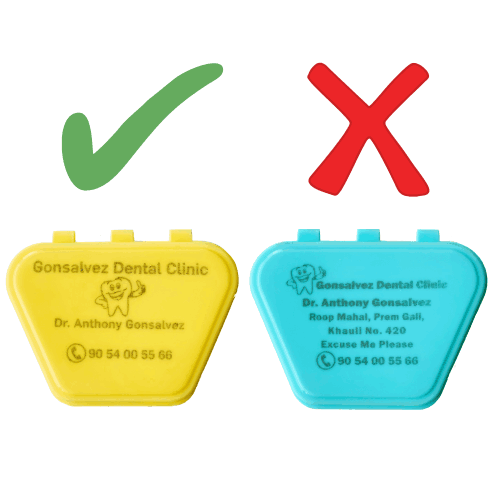 Denture Box [PRINTED -100pcs]