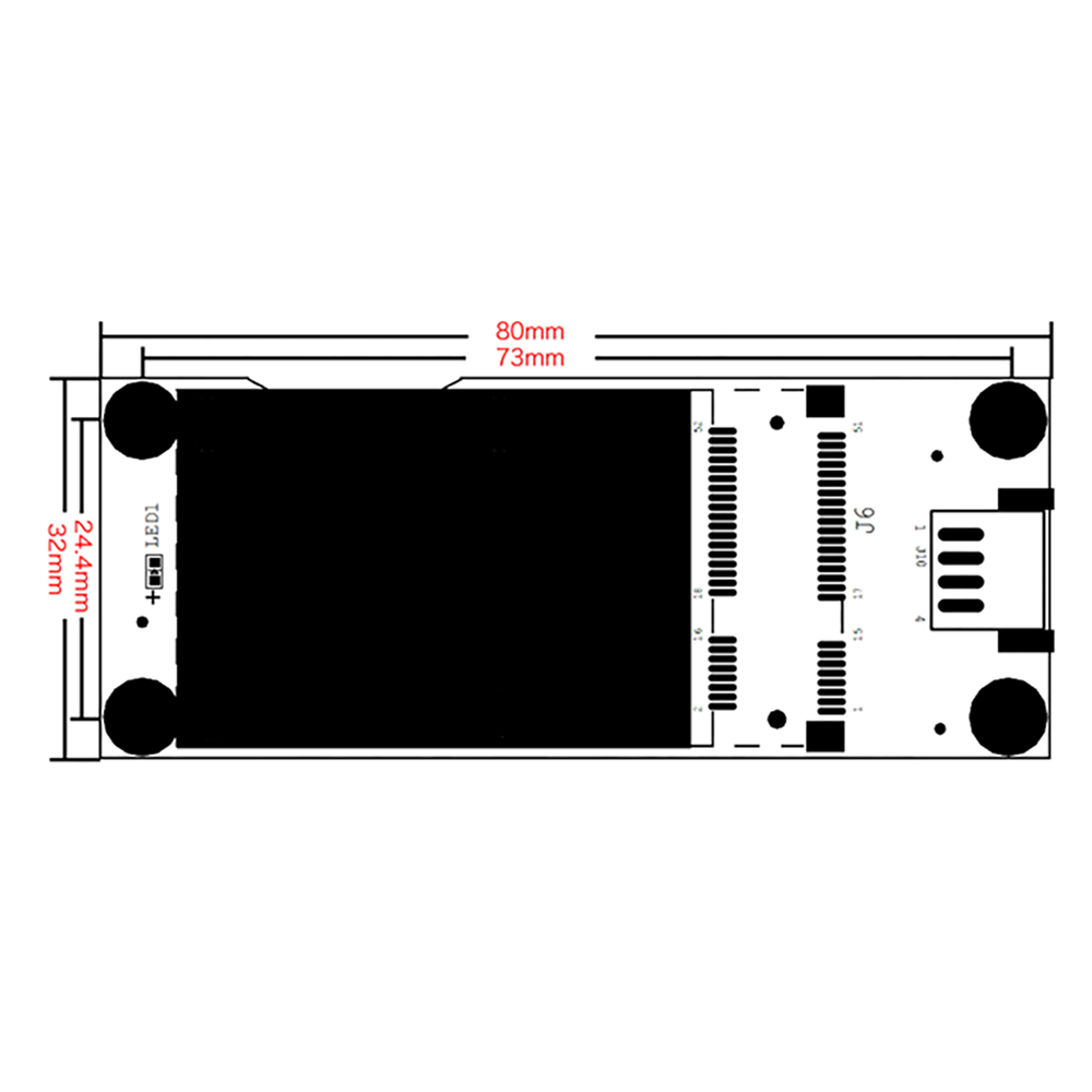 4G LTE Mini PCIe to USB 2.0 Adapter with SIM Slot – Industrial Adapter for Quectel EC25/EC20 and Other WWAN Modules, Ideal for Routers, IoT, CCTV & M2M Devices 4G LTE Mini PCIe to USB 2.0 Adapter with SIM Slot – Industrial Adapter for Quectel EC25/EC20 and Other WWAN Modules, Ideal for Routers, IoT, CCTV & M2M Devices
