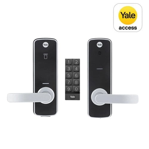 Unity Entrance Yale Lock with Smart Keypad Silver Unity Entrance Yale Lock with Smart Keypad Silver