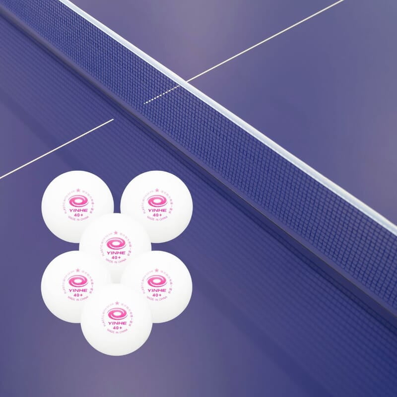 YINHE 1 Star Seamless TT Ball - White (Pack Of 6)