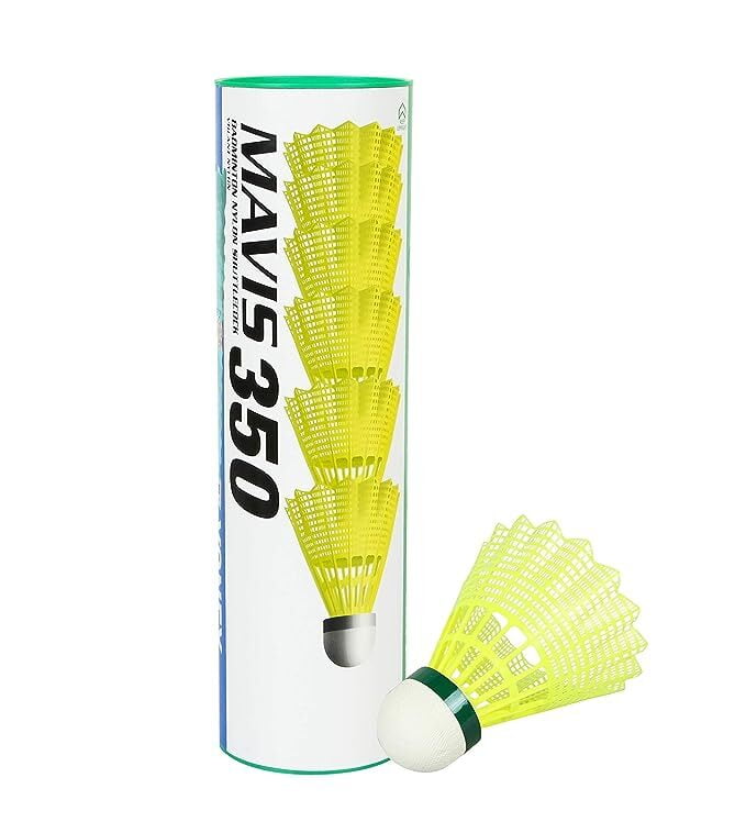 Yonex Mavis 350 TUBE Green Cap Yellow Yonex Mavis 350 TUBE Green Cap Yellow