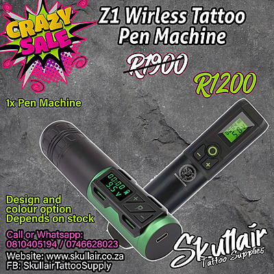Z1 Wireless Tattoo Machine
