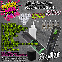 Z1 Wireless Tattoo Pen machine Full Kit