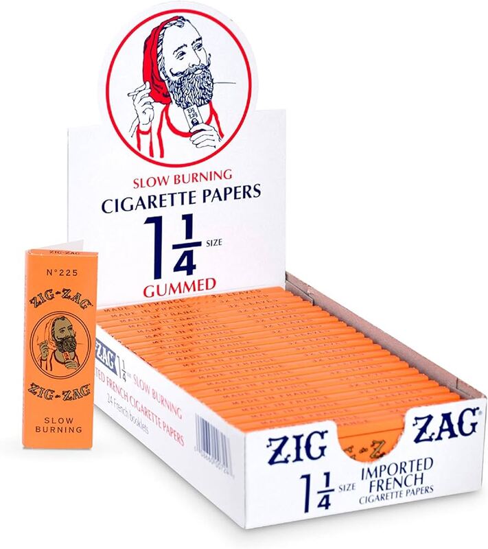 ZIG ZAG PAPERS ORANGE 11/4 ZIG ZAG PAPERS ORANGE 11/4